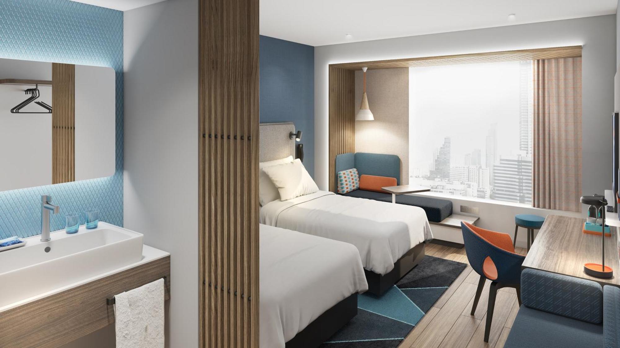 Holiday Inn Express Qingdao Shibei By Ihg Exterior photo